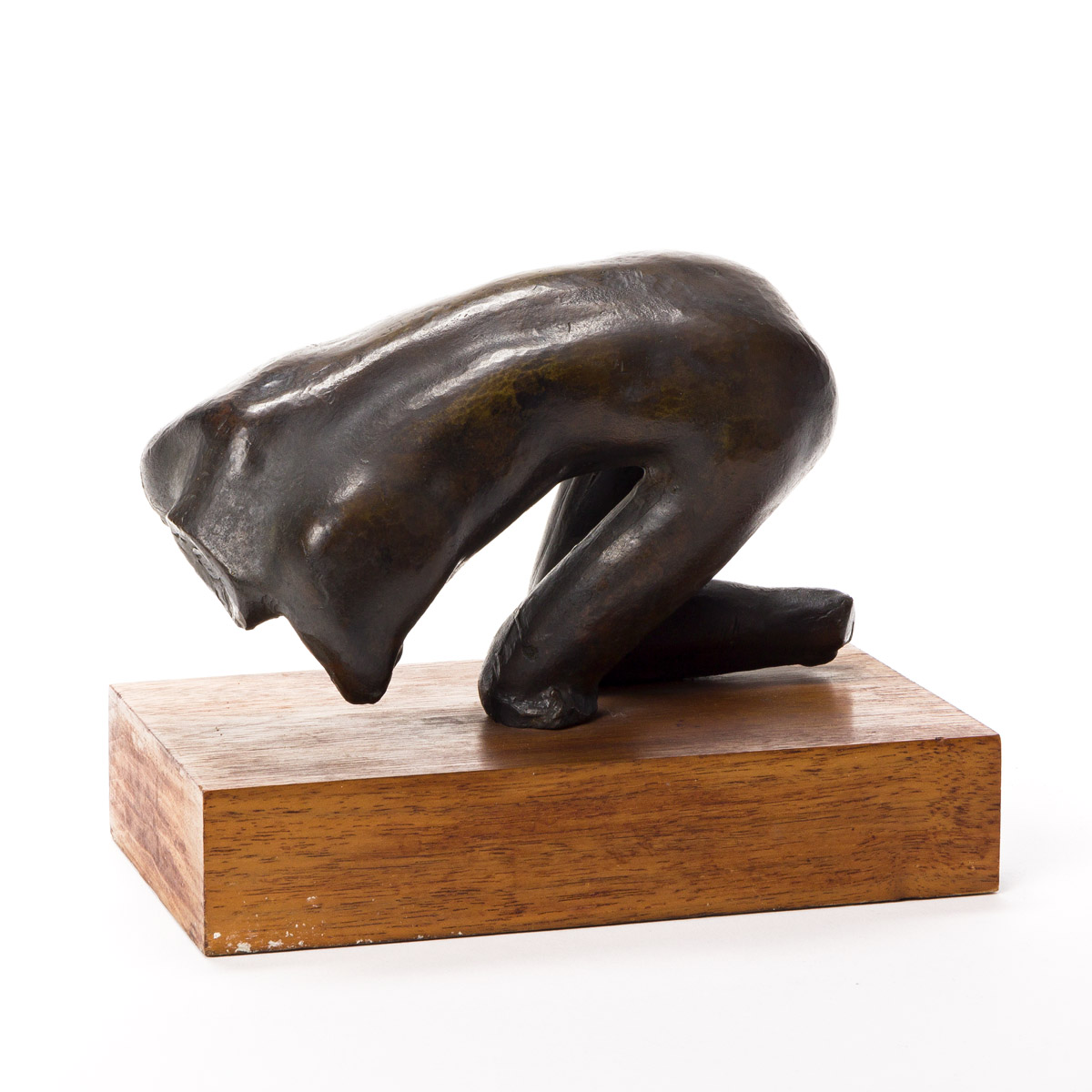 SAUL BAIZERMAN (1889-1957) Two bronze sculptures.